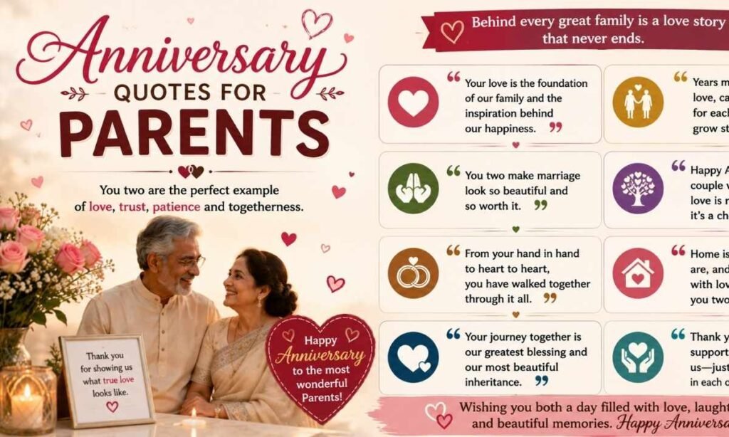 Anniversary Quotes for Parents