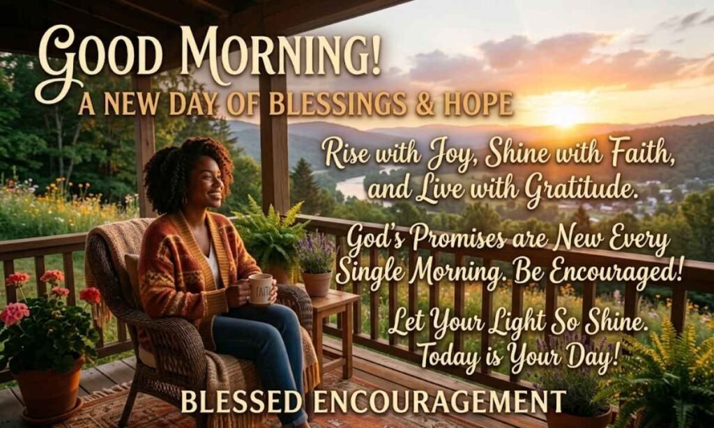 Blessed Encouragement African American Good Morning Quotes