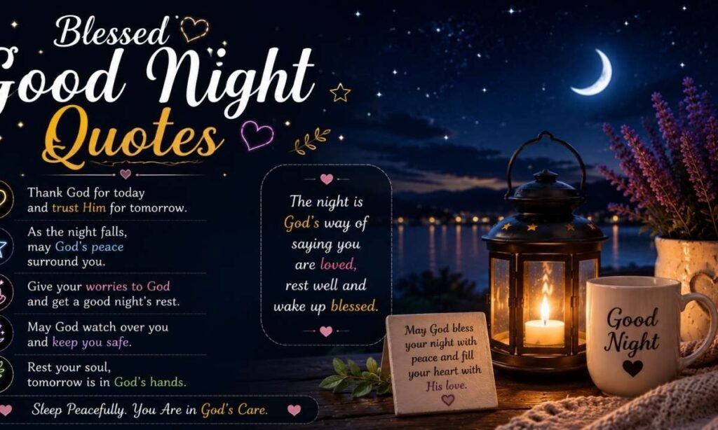 Blessed Good Night Quotes