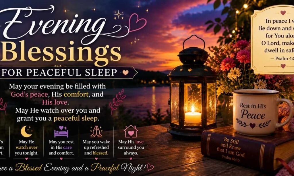 Evening Blessings for Peaceful Sleep