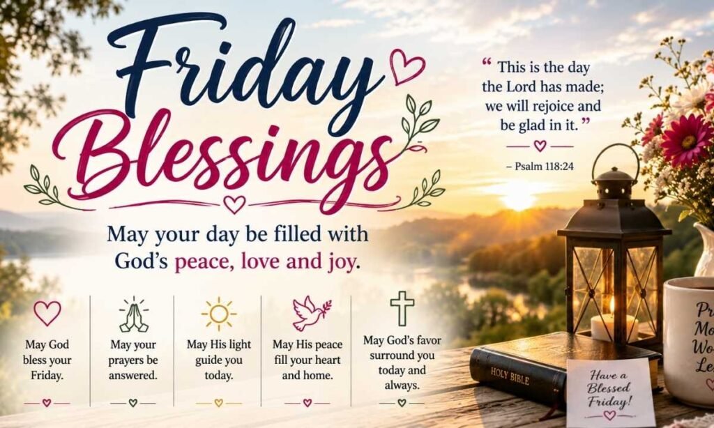 Friday Blessings and Prayers Images