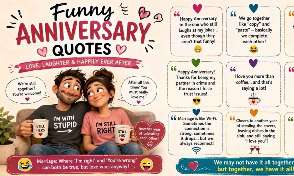 Funny Anniversary Quotes