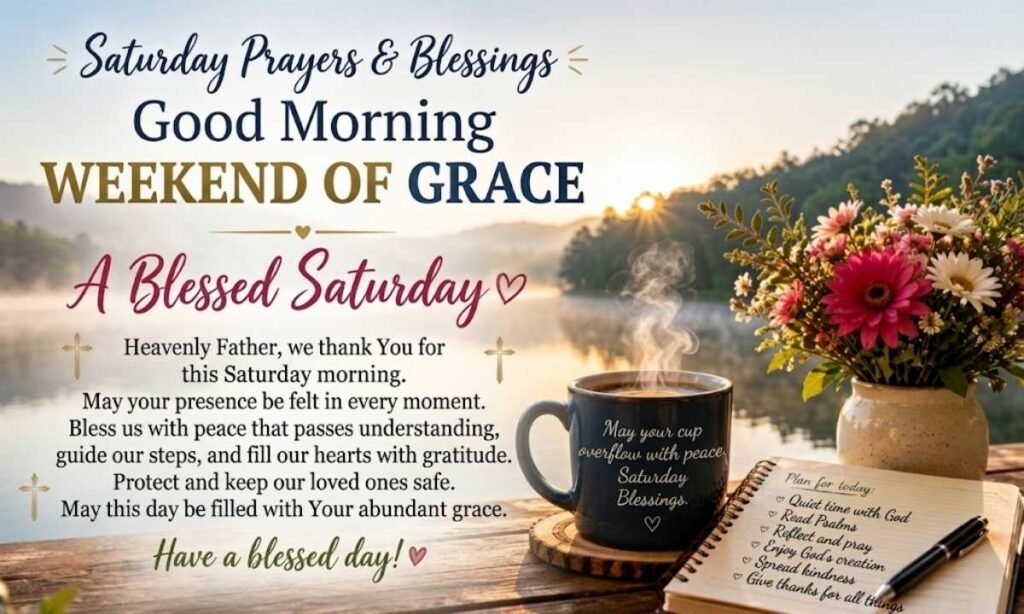Good Morning Saturday Blessing and Prayers