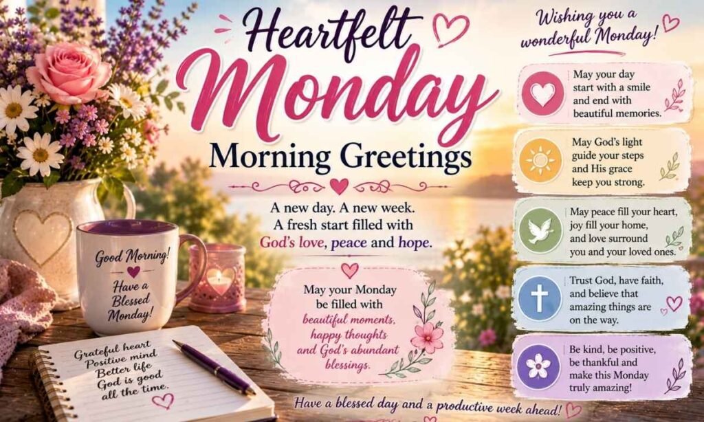 Heartfelt Monday Morning Greetings