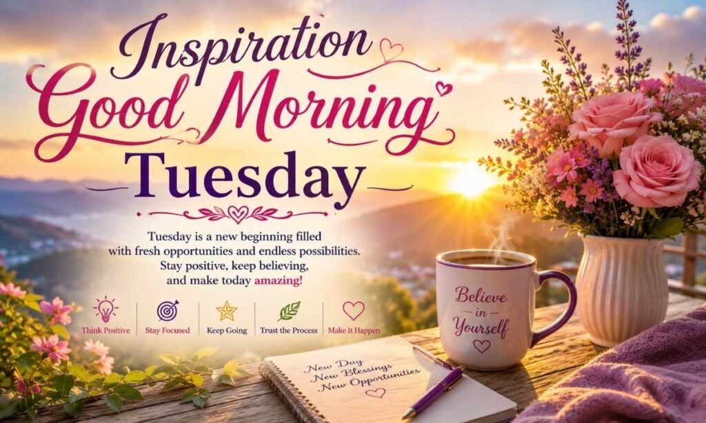 Inspiration Good Morning Tuesday