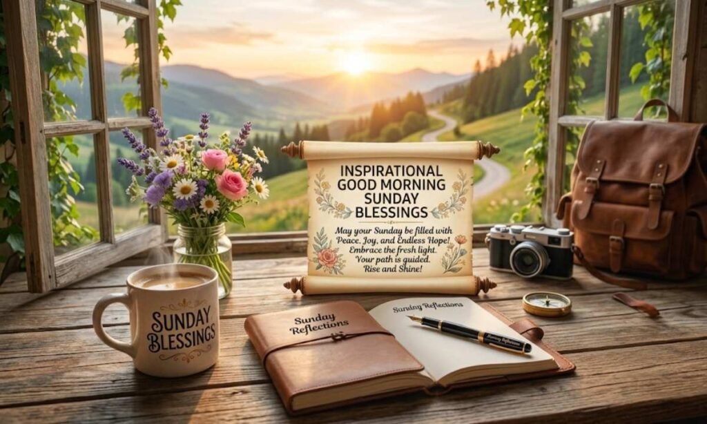Inspirational Good Morning Sunday Blessings
