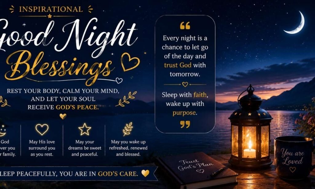 Inspirational Good Night Blessings