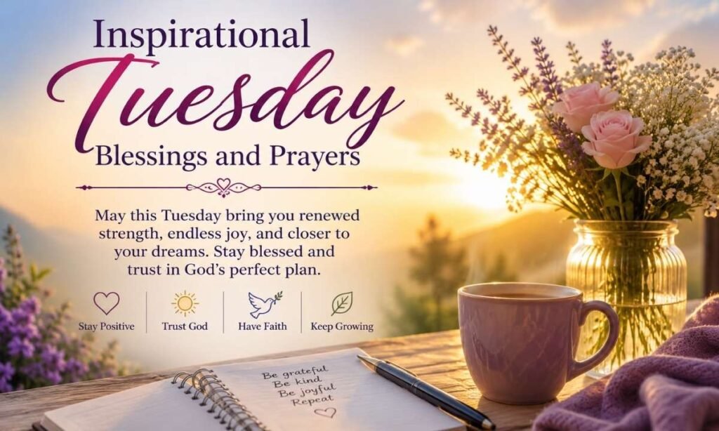 Inspirational Tuesday Blessings and Prayers