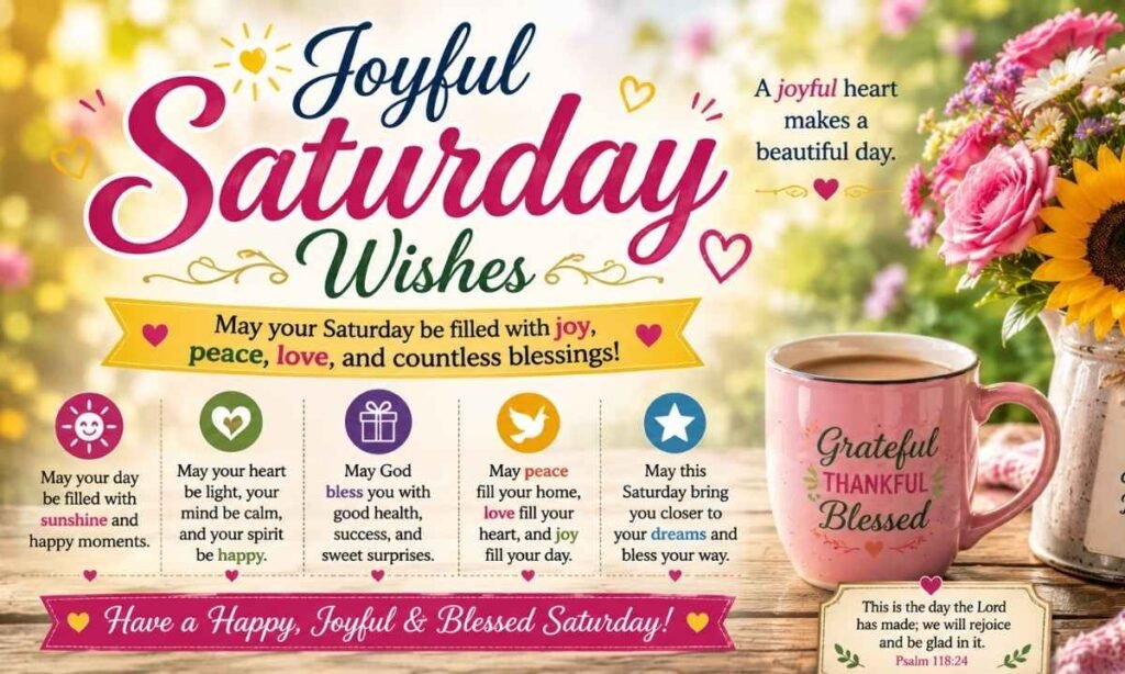 Joyful Saturday Wishes