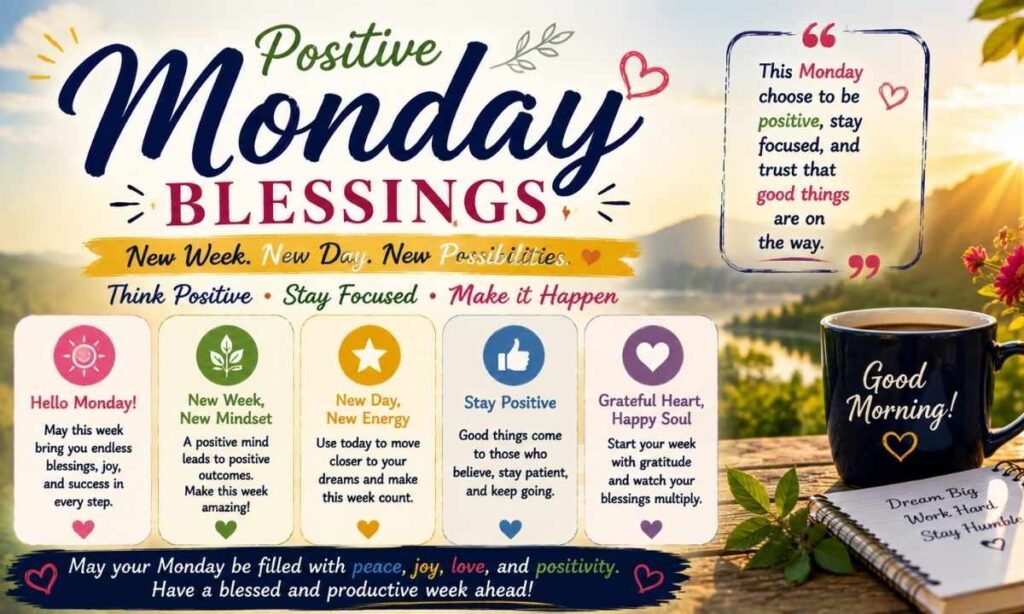 Positive Monday Blessings