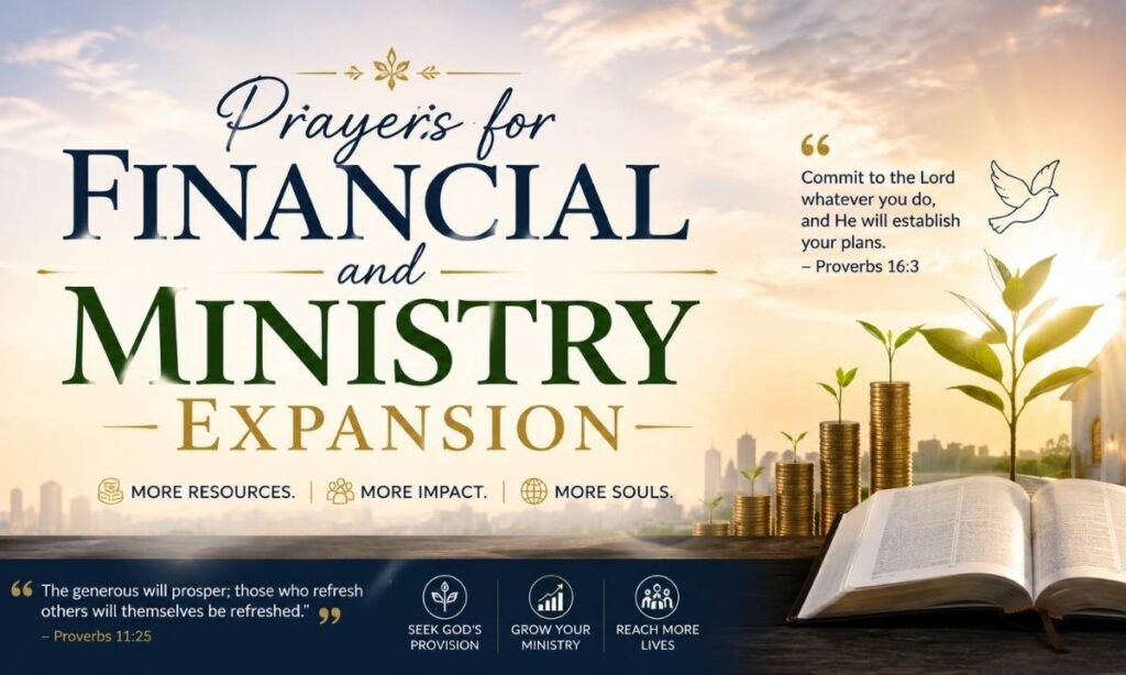 Prayers for Financial and Ministry Expansion