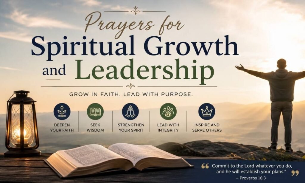 Prayers for Spiritual Growth and Leadership