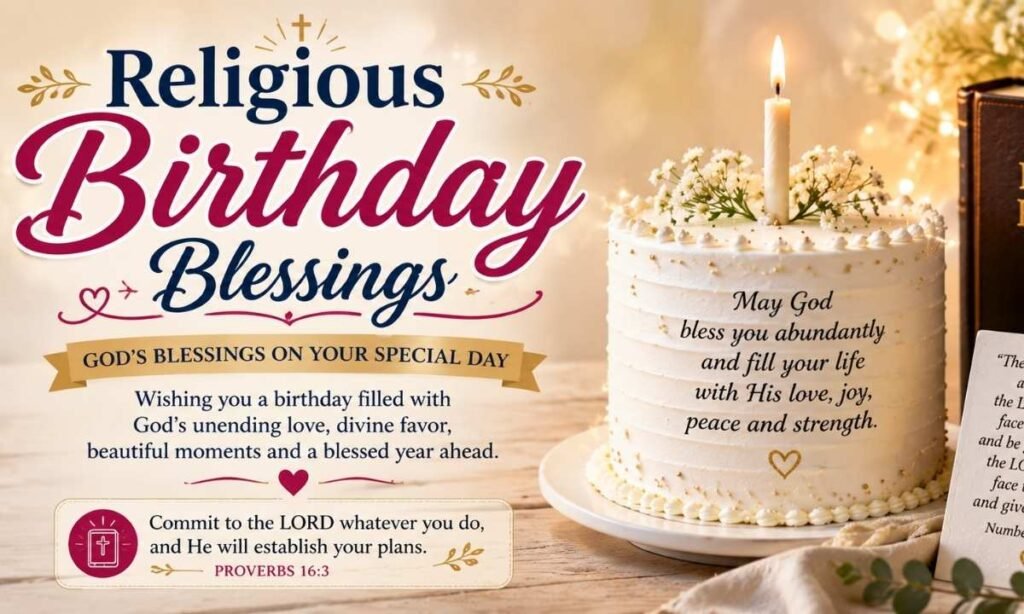 Religious Birthday Blessings