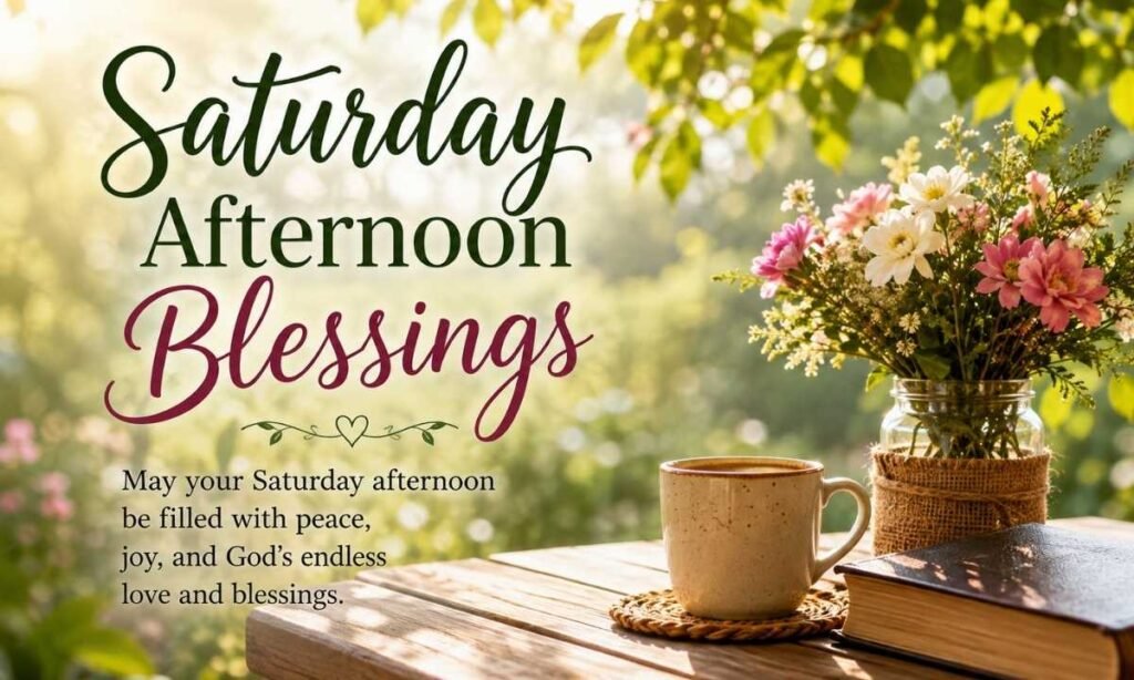 Saturday Afternoon Blessings