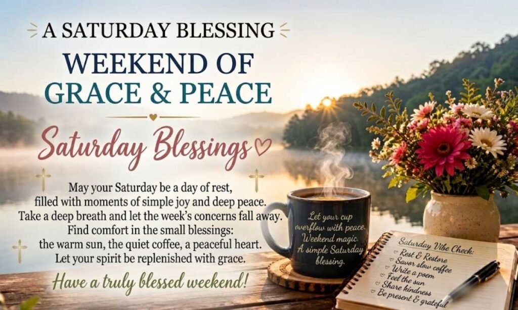 Saturday Blessings Aesthetic Captions for Instagram and TikTok