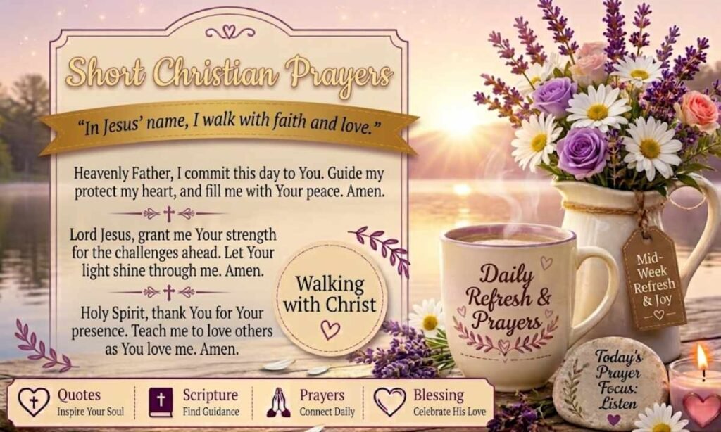 Short Christian Prayers