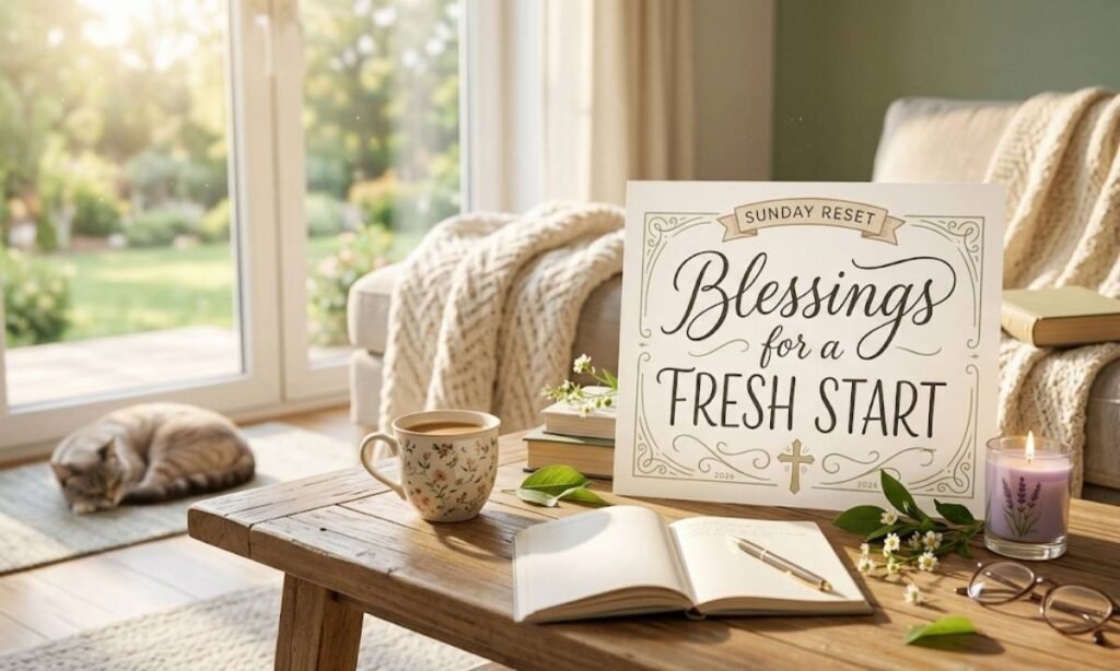 Sunday Reset Blessings for a Fresh Start