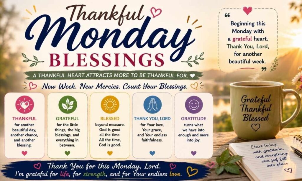 Thankful Monday Blessings