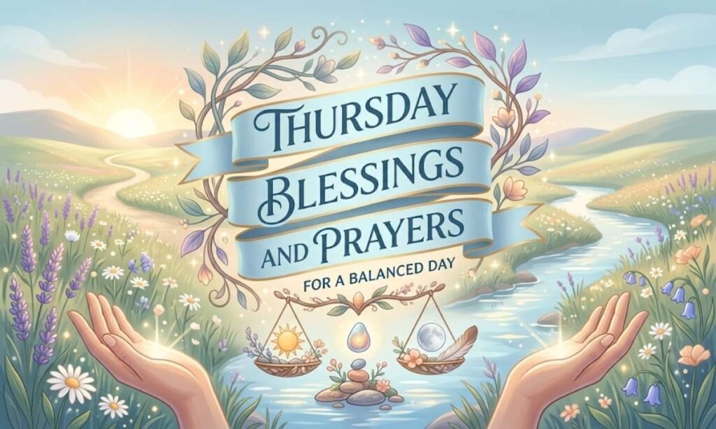 Thursday Blessings and Prayers for a Balanced Day