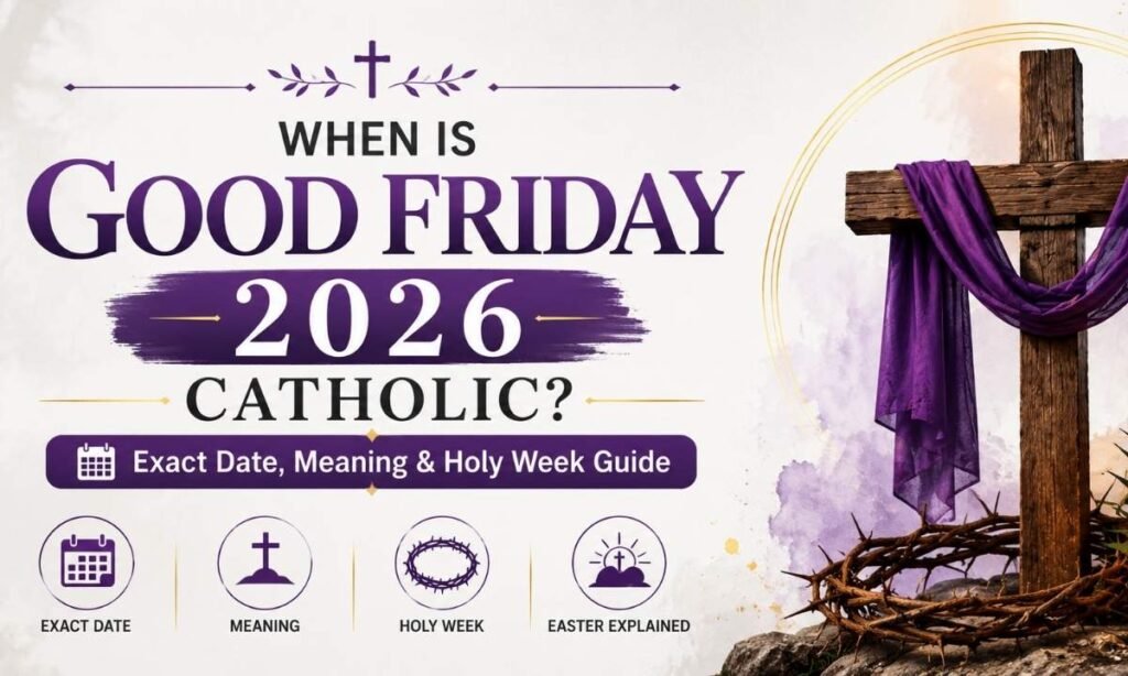 When Is Good Friday 2026 Catholic