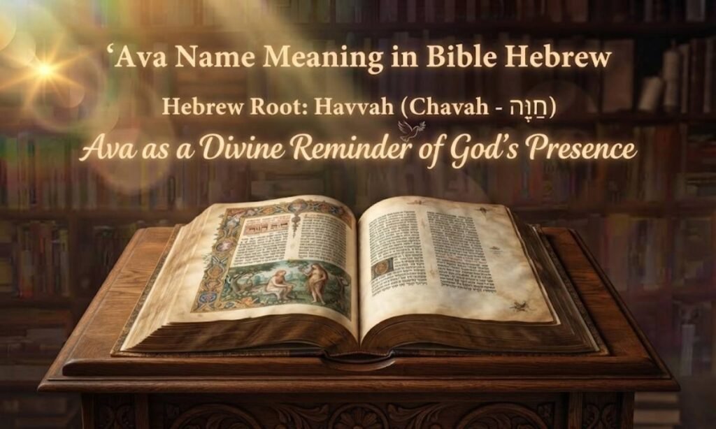 Ava Name Meaning in Bible Catholic