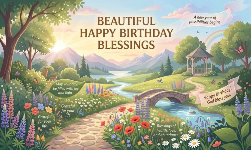 Beautiful Happy Birthday Blessings