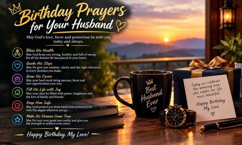 Birthday Prayers for Your Husband