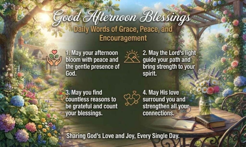 Daily Good Afternoon Blessing