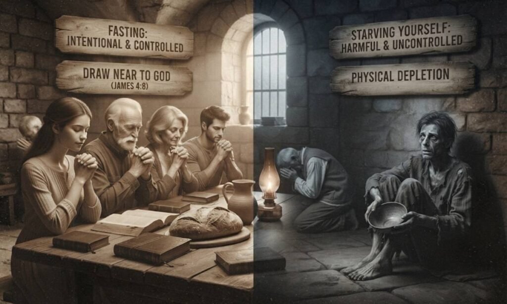 Difference Between Fasting and Starving Yourself