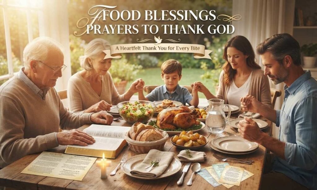 Food Blessings Prayers to Thank God