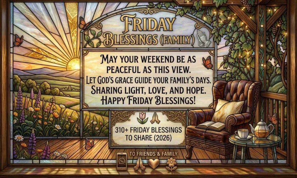 Friday Blessings for Family