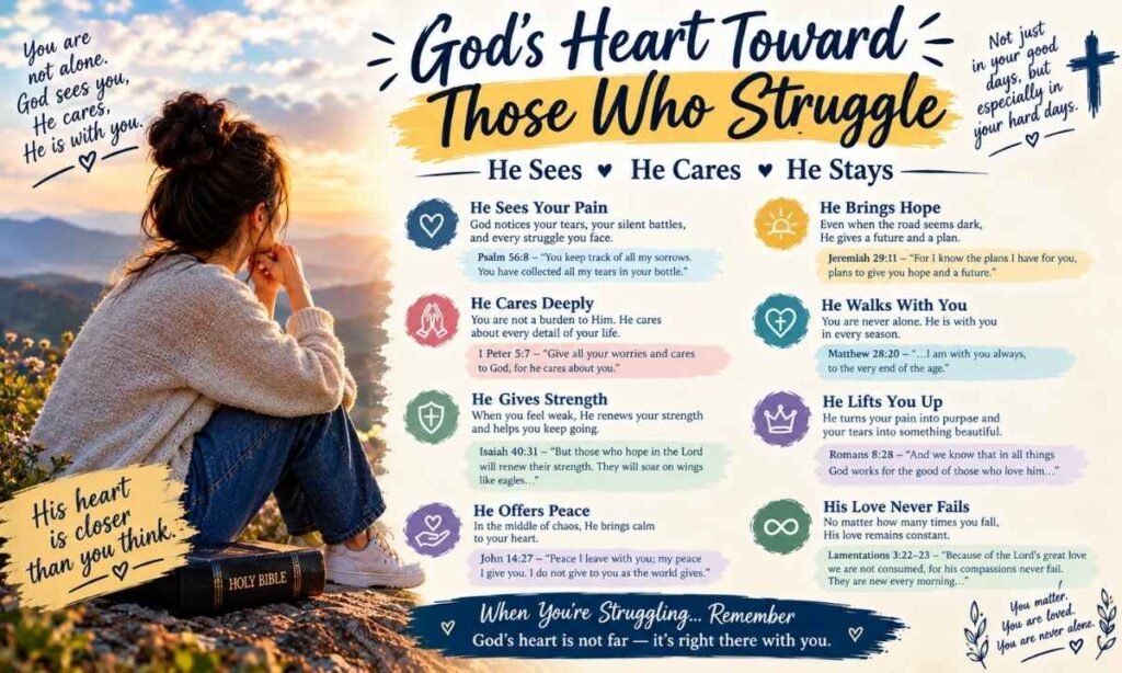 Gods Heart Toward Those Who Struggle
