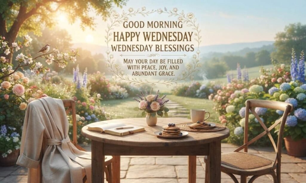 Good Morning Happy Wednesday Blessings