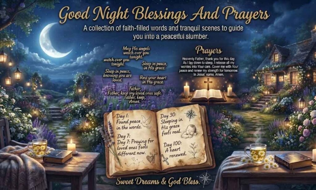 Good Night Blessings And Prayers
