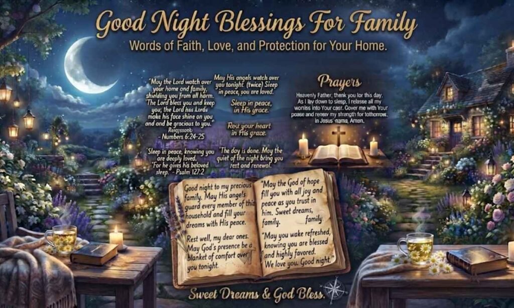 Good Night Blessings For Family