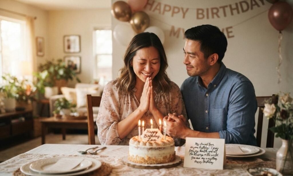 Heart Touching Happy Birthday Prayer to My Love