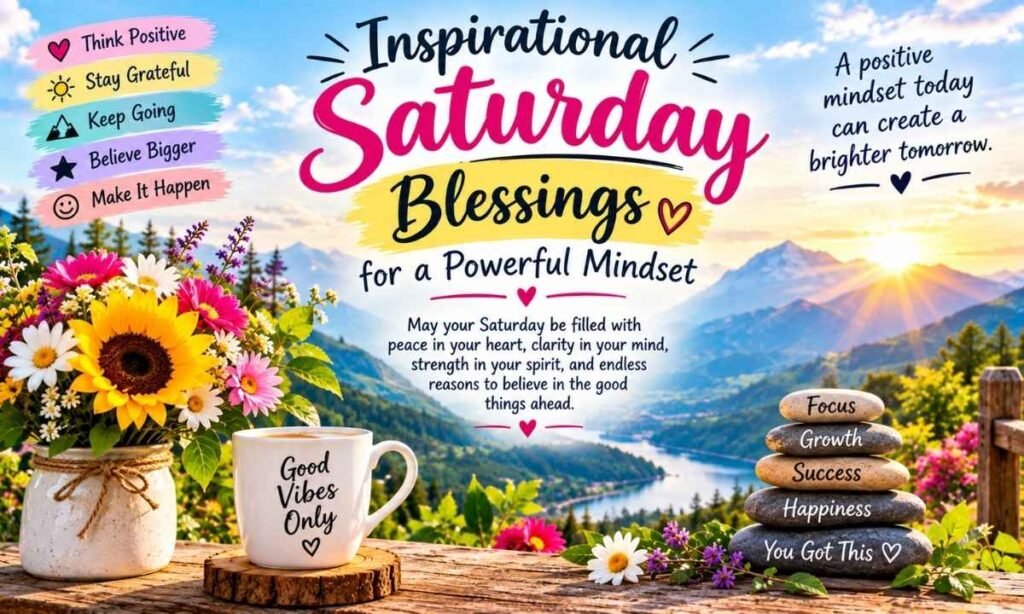 Inspirational Saturday Blessings for a Powerful Mindset