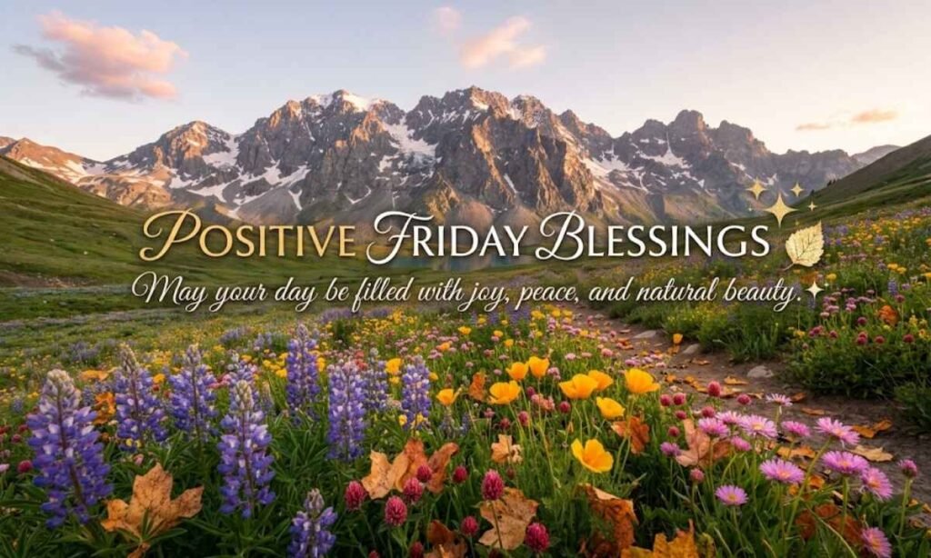 Positive Friday Blessings