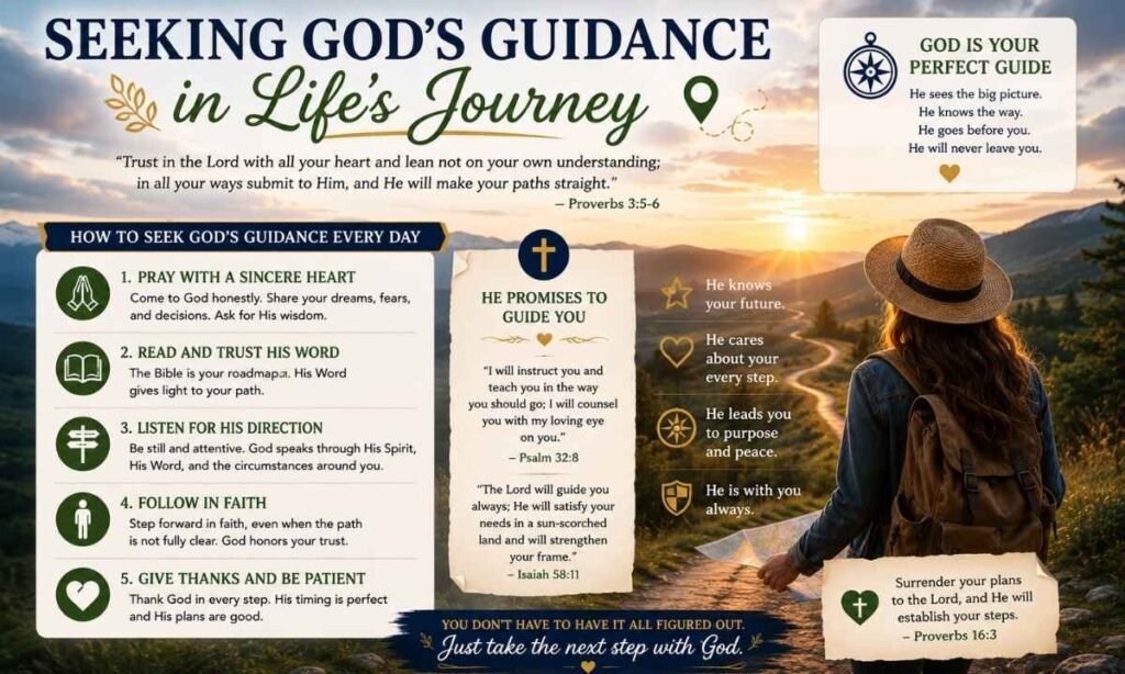 Seeking Gods Guidance in Lifes Journey