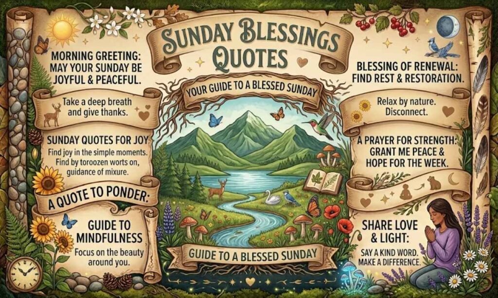 Sunday Blessings Quotes