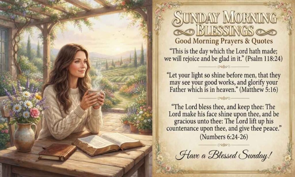 Sunday Morning Blessings Images, Quotes and GIFs