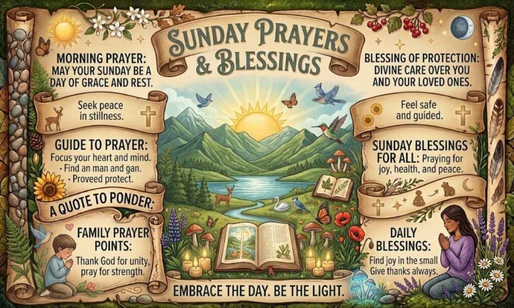 Sunday Prayers and Blessings