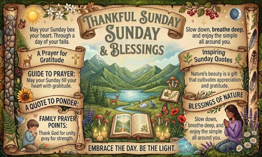 Thankful Sunday Blessings