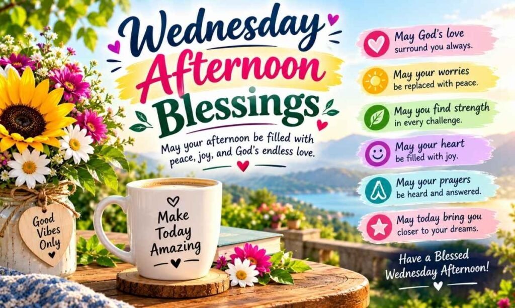 Wednesday Afternoon Blessings for Social Media