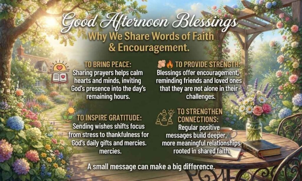 Why Do I Send Good Afternoon Blessings