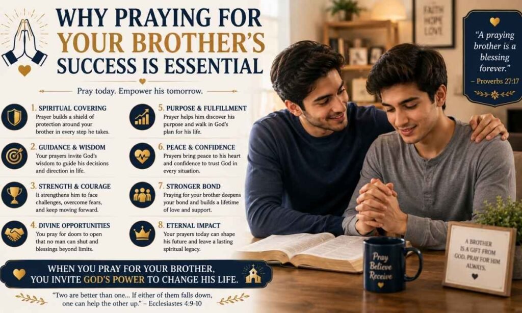 Why Praying for Your Brothers Success is Essential