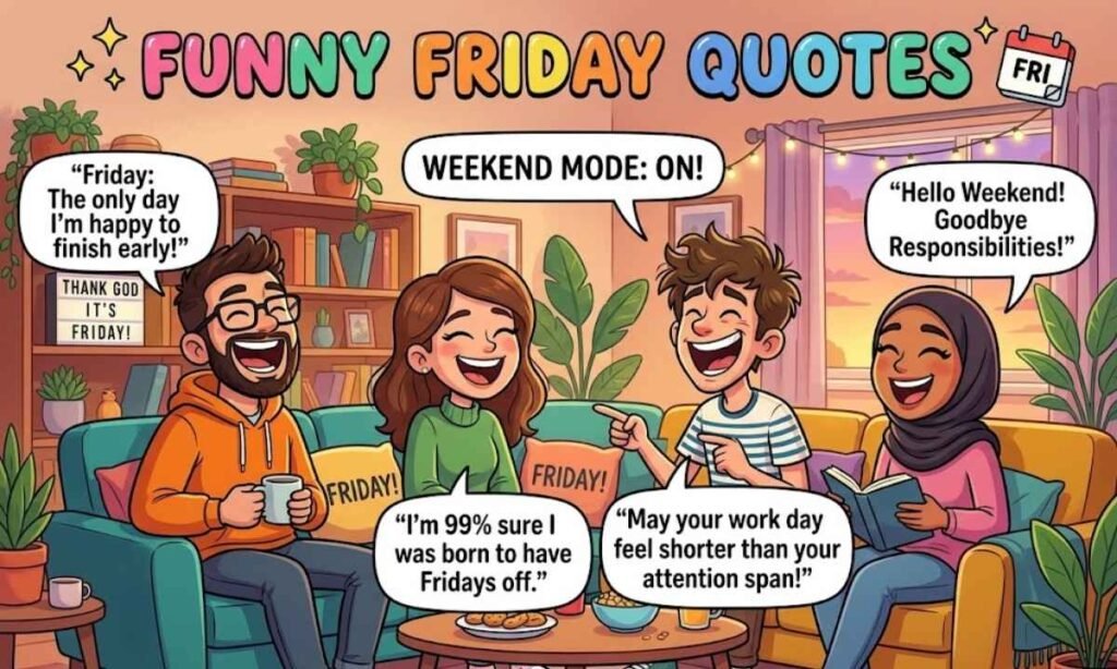 Funny Friday Quotes