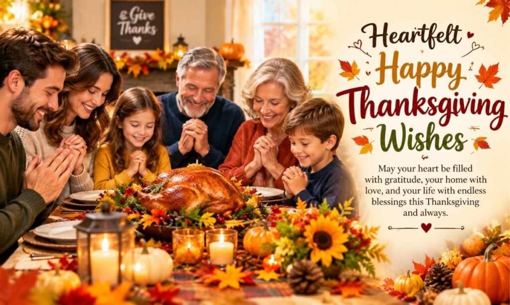 Heartfelt Happy Thanksgiving Wishes