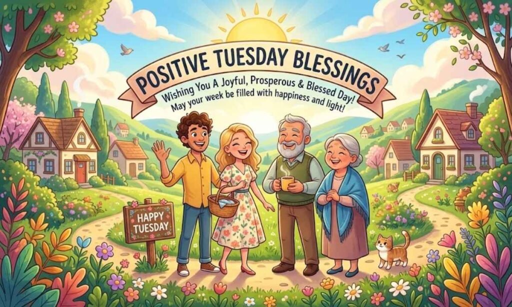 Positive Tuesday Blessings