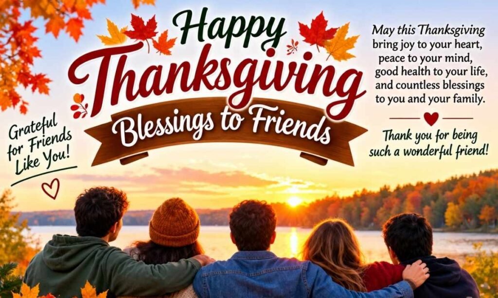 Thanksgiving Blessings to Friends